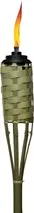 57-Inch Coated Bamboo Torch For Outdoor Lighting 1