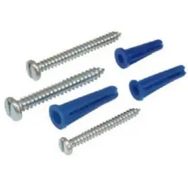 6-Cavity Plastic Anchor And Phillips Screw Assortment – 7-Ounce Hardware Kit 1