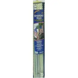 6-Foot Two-Piece Aluminum Pole Kit With Mounting Bracket And Hardware 1
