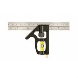 6-Inch Contractor Combo Square – Precision Aluminum Layout Tool 1