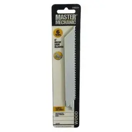6-Inch Reciprocating Saw Blades – 2-Pack, 6-Tpi Bi-Metal With Cobalt Edge 1
