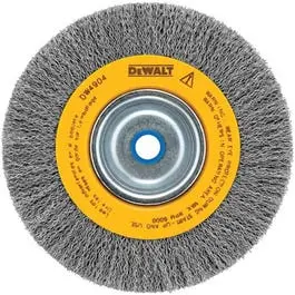 6-Inch Wide-Face Crimped Wire Wheel Brush For Power Tools 1