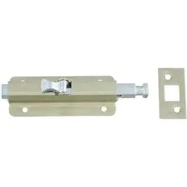 6-Inch Zinc-Plated Door Foot Bolt For Security 1