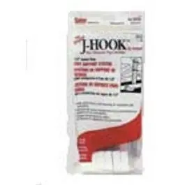 6-Pack Compact J-Hook Pipe Holders – 1/2 In × 4 In Copper Tube Size 1