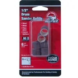 6-Pack Medium Resin Cloth Sleeves – 1/2" X 1/2" 1
