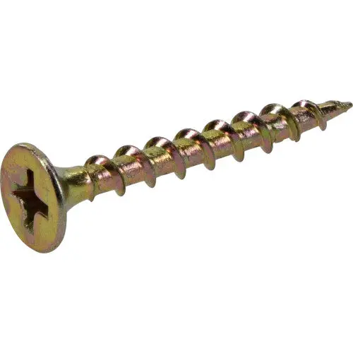 #6 × 1-1/4" Hillman Bugle Head Phillips Wood Screws – 100-Pack 1
