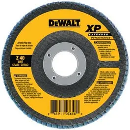 60-Grit Flap Disc – 4.5" Diameter × 7/8" Arbor 1