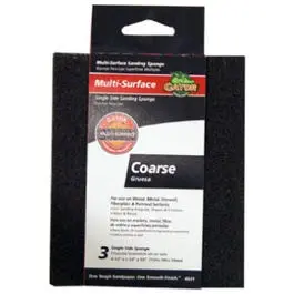 60-Grit Premium Sanding Pad – 4.5" X 5.5", 3-Pack 1