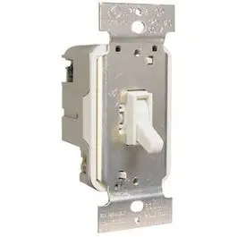 600-Watt White Incandescent Toggle Dimmer Switch 1
