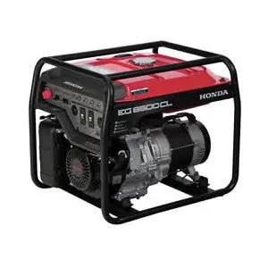 6500-Watt Portable Gas-Powered Generator With Dual Outlets 1