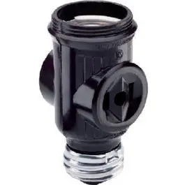 660-Watt Brown Keyless Lampholder With Current Tap 1