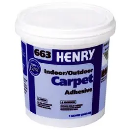 663 Outdoor Carpet Adhesive – 1-Quart Container 1