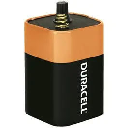 6V Alkaline Lantern Battery With Spring Top Terminal 1