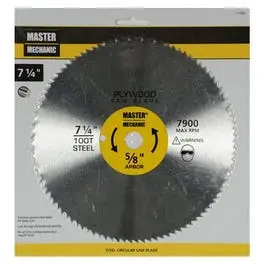 7-1/4-Inch Circular Saw Blade – 100-Tooth Fine-Cut Panel Blade 1