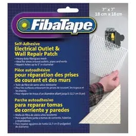7-Inch Square Electrical Outlet & Wall Repair Patch 1
