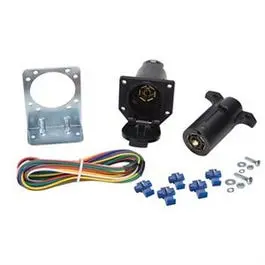 7-Way Trailer And Vehicle Wiring Installation Kit 1