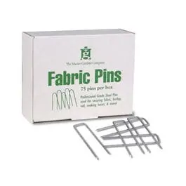 75-Pack Heavy-Duty Landscape Fabric Anchoring Pins 1