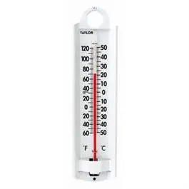 8.75-Inch Aluminum Indoor/Outdoor Thermometer With Weather-Resistant Housing 1