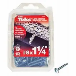 #8 Drill-Point Lathe Screws – 1.25-Inch Length, 140-Pack 1