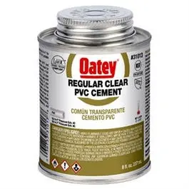 8 Oz Clear Pvc Pipe Cement – Industrial-Grade Bonding Adhesive 1