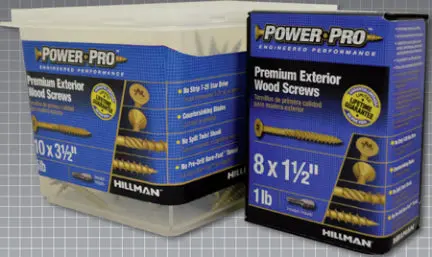 8×2 Pp T-20 Ext Deck Screw – Bronze, 1 Lb Pack 1
