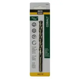 9/32-Inch X 4-1/4-Inch Cobalt Hss Drill Bit 1
