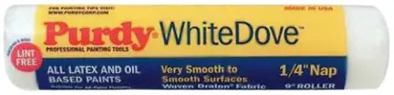 9-Inch X 1/2-Inch White Pre-Primed Dove White Cover Molding 1