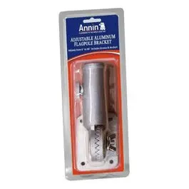 Adjustable 1-Inch Cast Aluminum Flagpole Mount Bracket 1