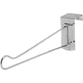 Adjustable Chrome Door-Mount Clothes Hanger – 14-Inch Space-Saving Organizer 1