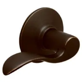Aged Bronze Left-Hand Single Dummy Lever – Non-Functional Decorative Trim 1