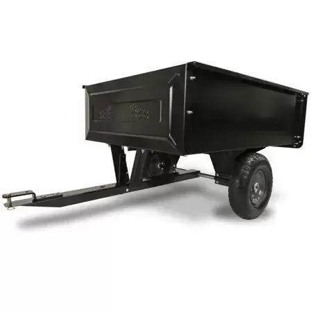 Agri-Fab 350-Lb. Steel Tow-Behind Lawn Cart – Heavy-Duty Garden Utility Trailer 1