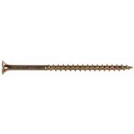 All-Purpose Phillips-Head Screws – Gold Finish, 1.25-Inch X #6, 1-Pound Box 1