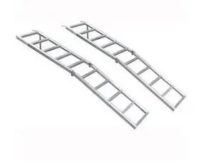 Aluminum Arched Loading Ramps With High Weight Capacity 1