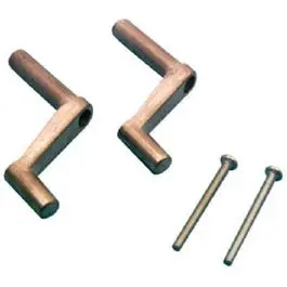 Aluminum-Finish Window Crank Handle – 1-3/4-Inch Length For Casement Windows 1