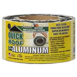 Aluminum Roof Sealant Tape – 3-Inch Width X 25-Foot Roll 1