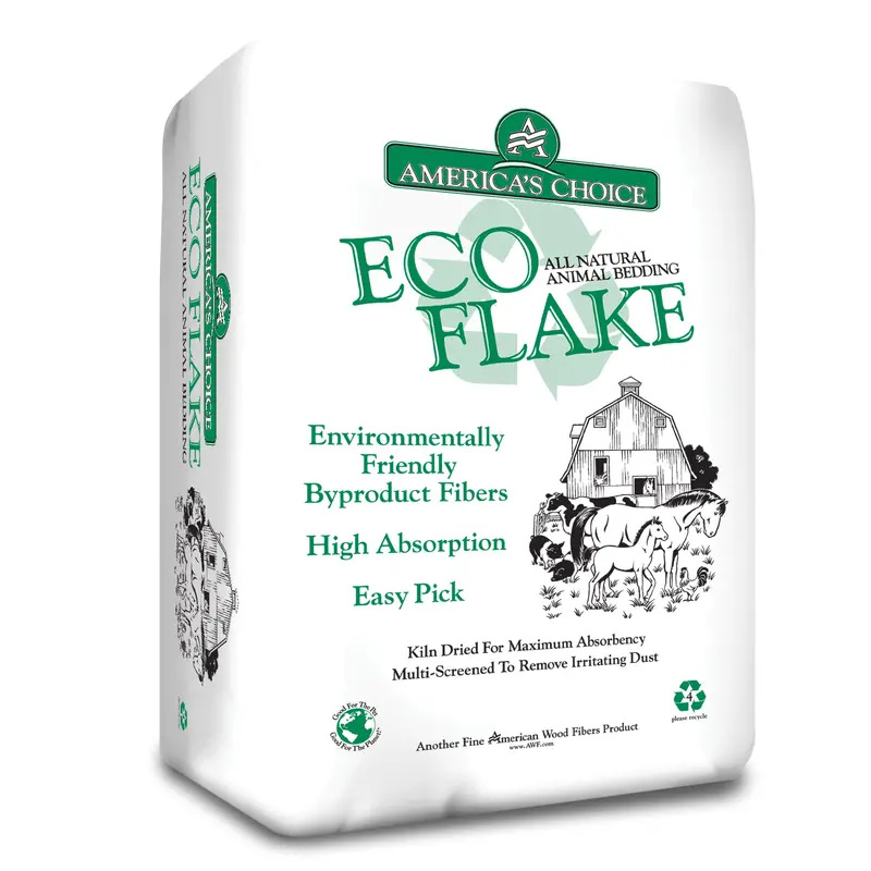 American Wood Fibers Eco Flake Natural Wood Animal Bedding 1