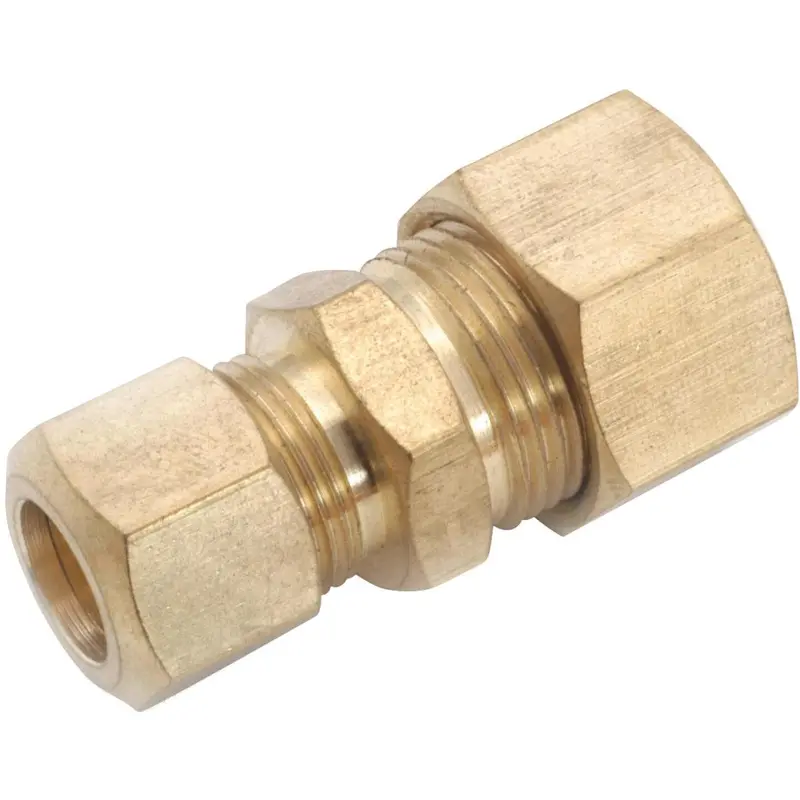 Anderson Metals Low-Lead Brass Compression Union – 5/8" X 3/8" 1