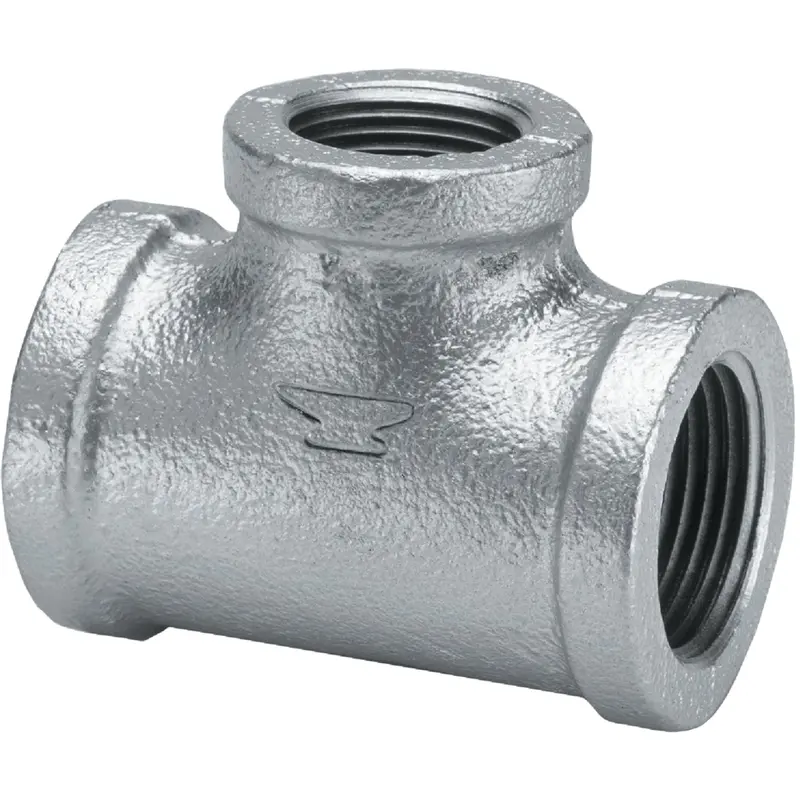 Anvil 1-Inch Galvanized Malleable Iron Tee Fitting 1