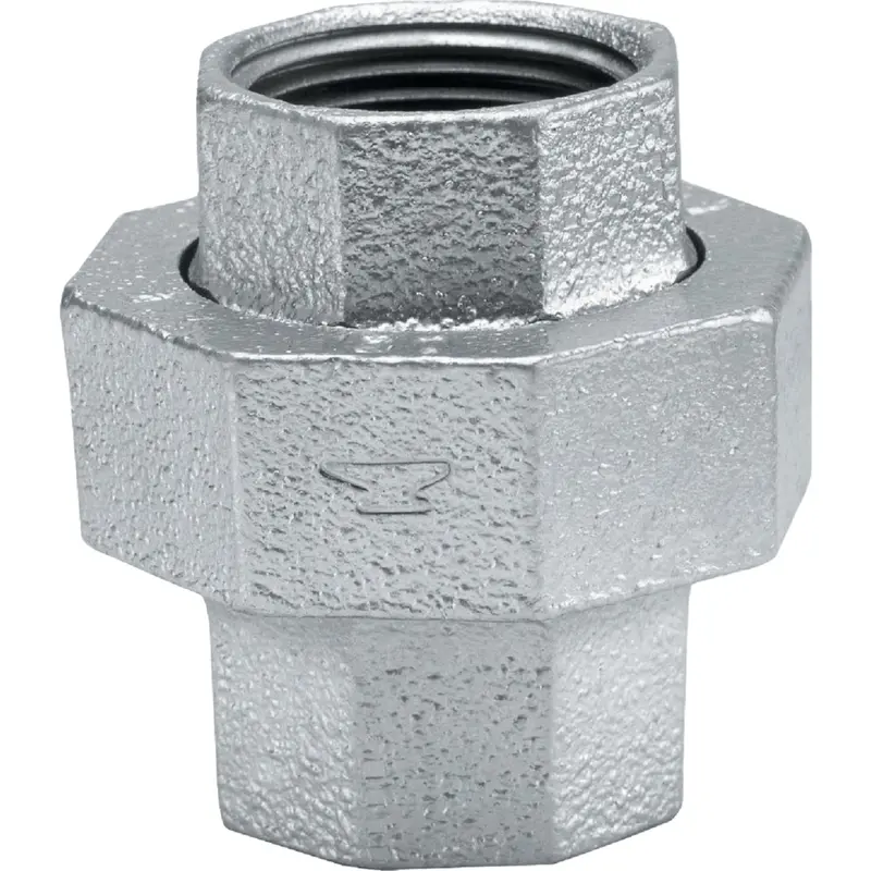 Anvil Galvanized Malleable Iron Union – 1-1/4 In Fpt 1