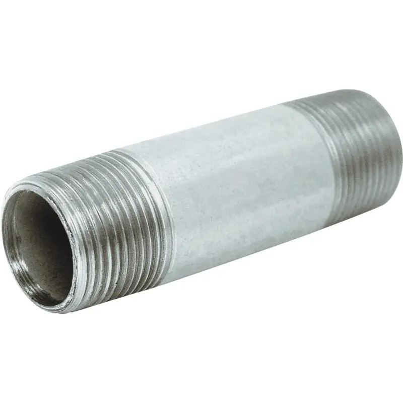 Anvil Welded Galvanized Steel Nipple – 1/8-Inch X Close End 1