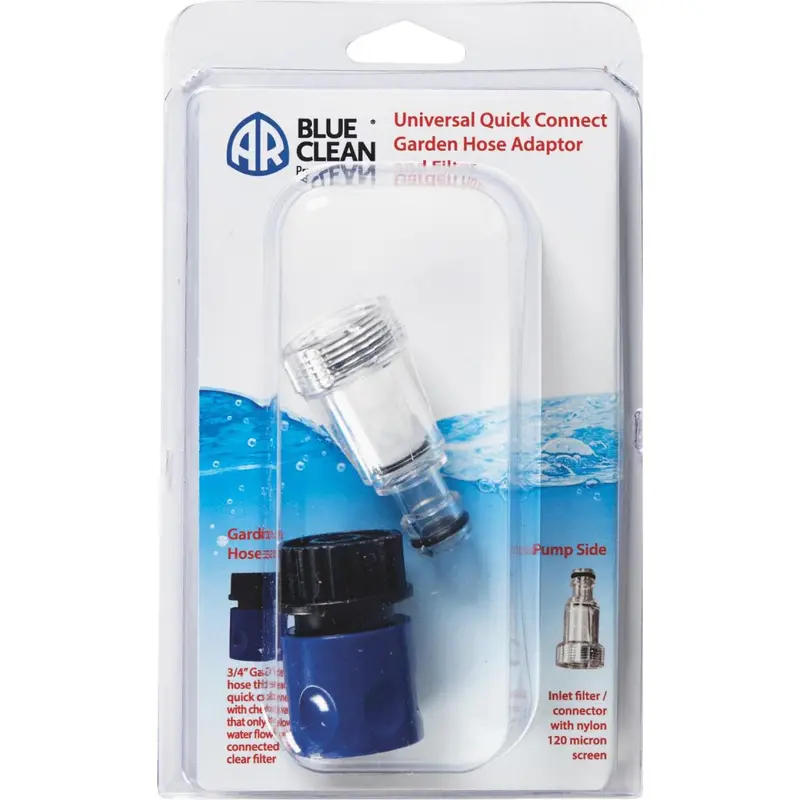 Ar Blue Clean Pressure Washer Quick-Connect Socket Kit – Includes Filter 1