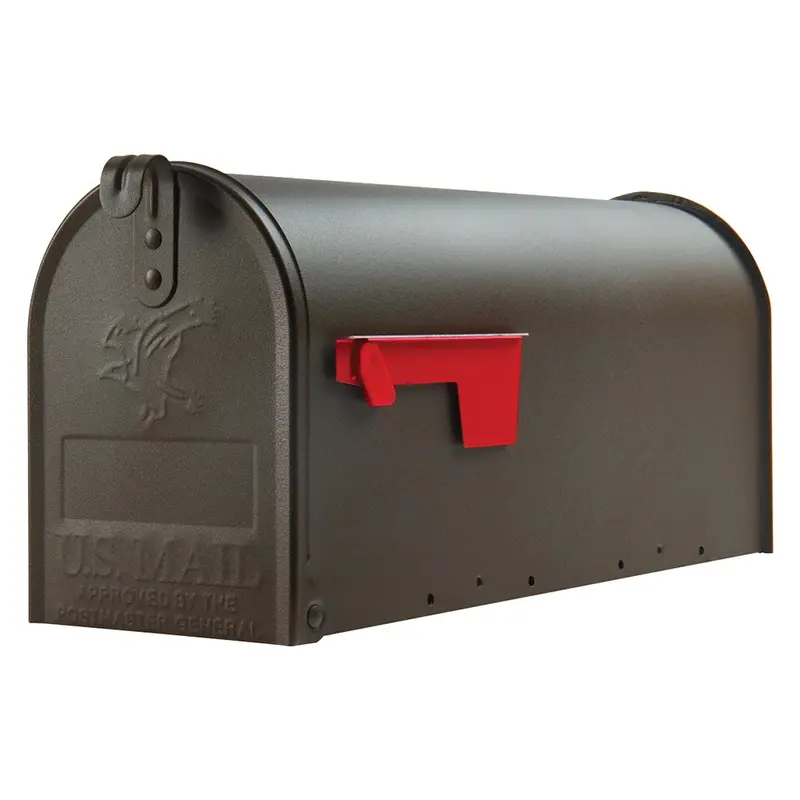 Architectural Mailboxes Elite Bronze Post-Mount Mailbox 1