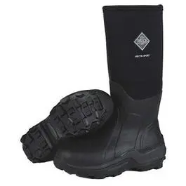 Arctic Sport Black High-Performance Winter Boots – Unisex Size 9 (Men'S) / 10 (Women'S) 1