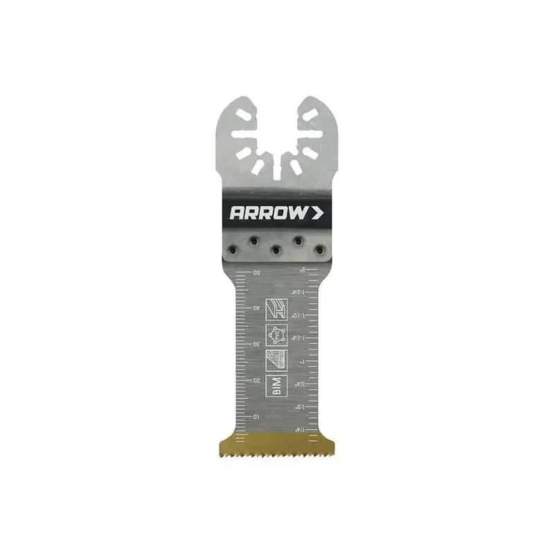 Arrow 1 1/4-Inch Titanium-Coated Bi-Metal Saw Blade – Single 1