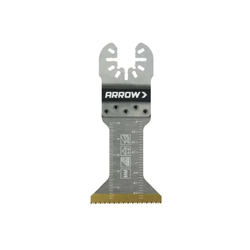 Arrow 1-3/4-Inch Titanium-Coated Bi-Metal Saw Blade 1
