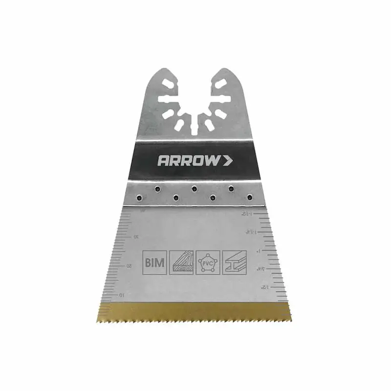 Arrow 2-11/16-Inch Titanium-Coated Bi-Metal Blade For Wood And Nails 1
