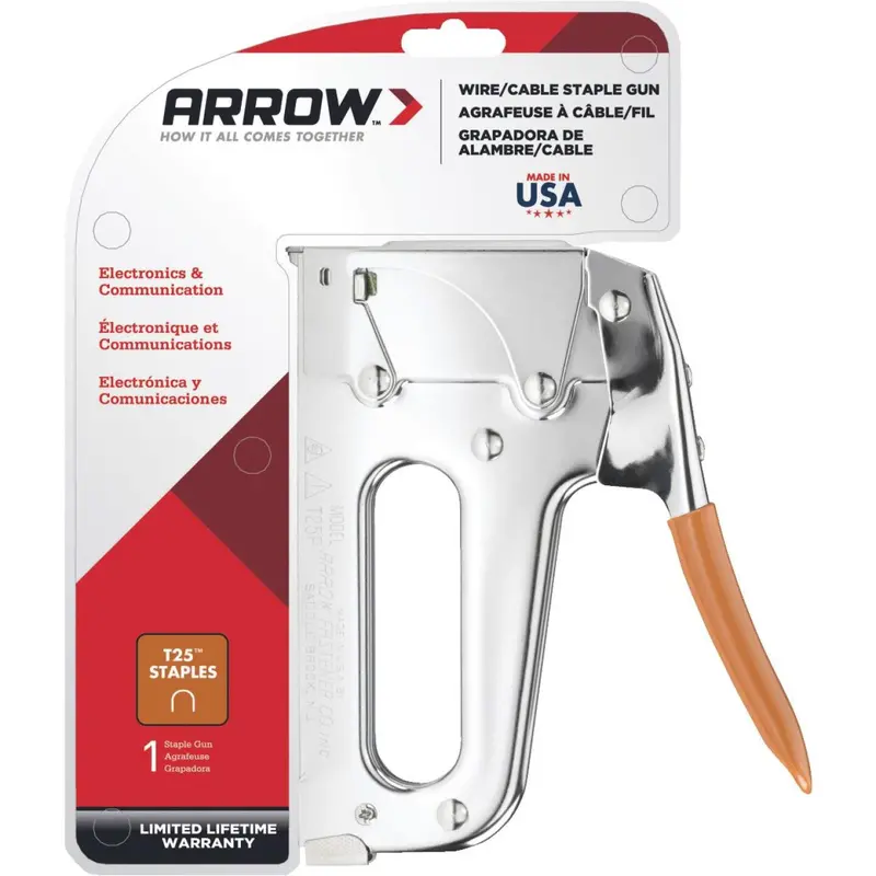 Arrow T25 Heavy-Duty Staple Gun For Wires And Cables 1