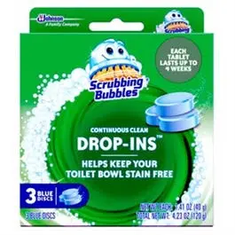 Automatic Drop-In Toilet Bowl Cleaner – Blue, 3-Pack (4.23 Oz Each) 1
