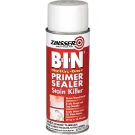 B.I.N. Shellac-Based Primer And Sealer Spray (13 Oz Aerosol Can) 1