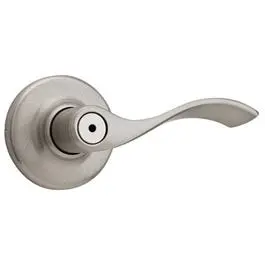 Balboa Satin Nickel Bed & Bath Lever Handle 1